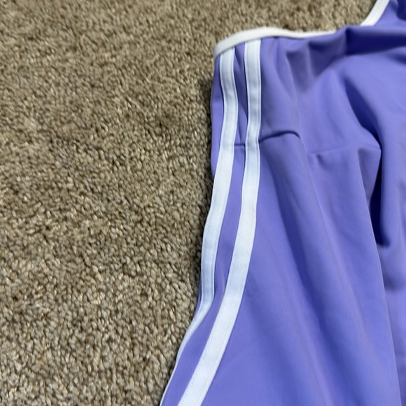 Adidas Originals adicolor logo swimsuit Primeblue 4X Beach Swim Plus Size - Picture 4 of 6